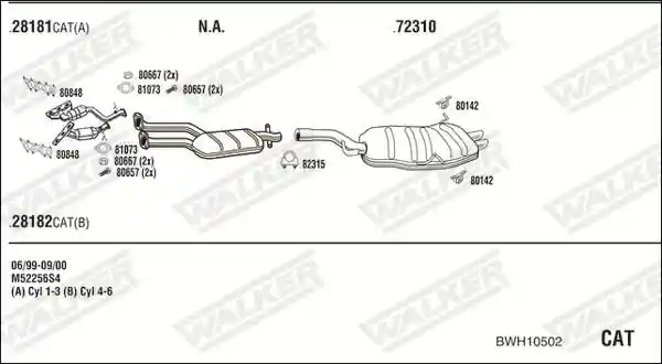 WALKER BWH10502