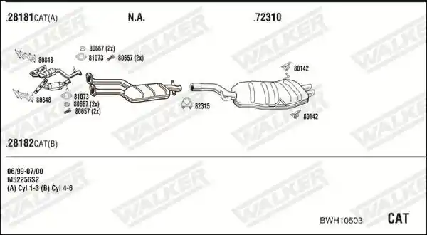 WALKER BWH10503