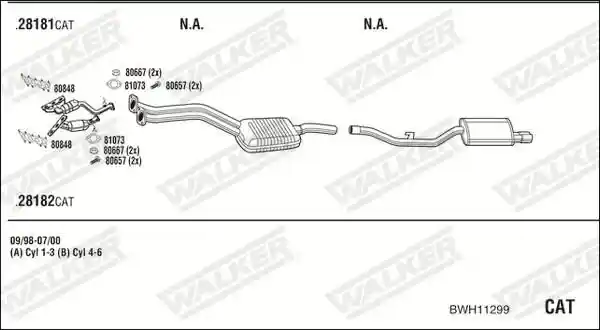 WALKER BWH11299