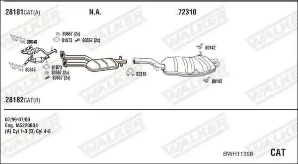 WALKER BWH11368