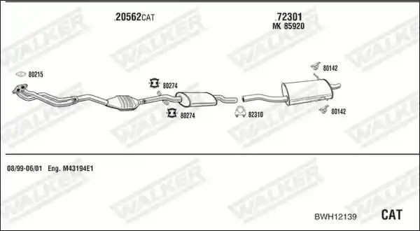 WALKER BWH12139