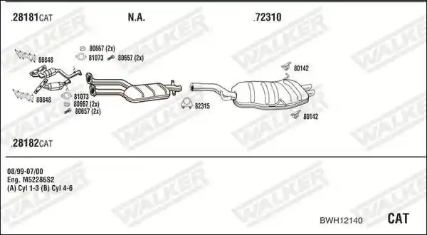 WALKER BWH12140