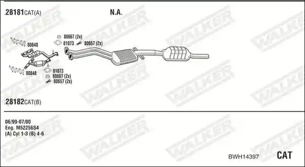 WALKER BWH14397