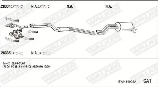 WALKER BWH14925A