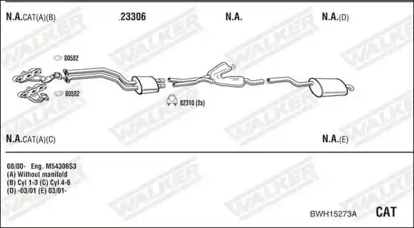 WALKER BWH15273A