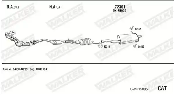 WALKER BWH15895