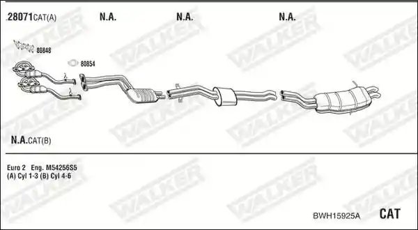WALKER BWH15925A