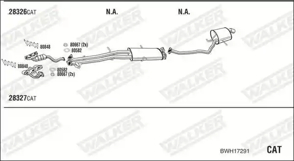 WALKER BWH17291
