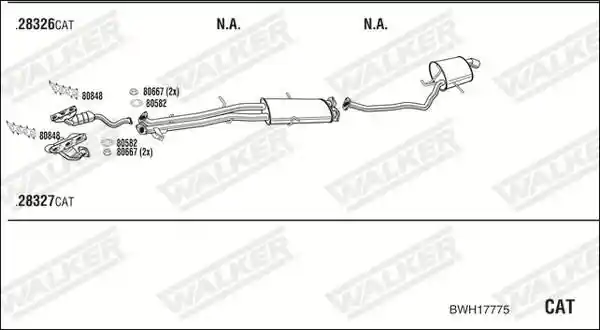 WALKER BWH17775