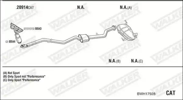 WALKER BWH17928