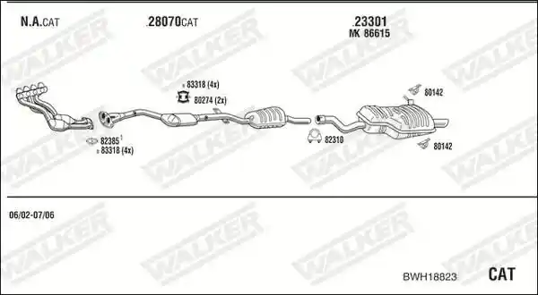 WALKER BWH18823
