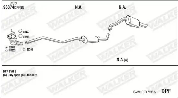 WALKER BWH32175BA