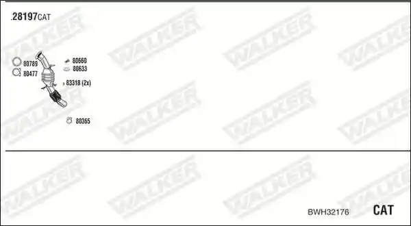 WALKER BWH32176