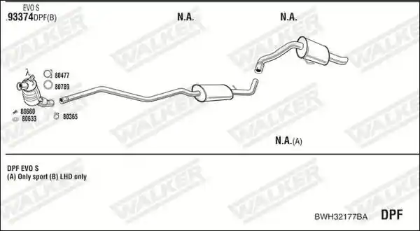 WALKER BWH32177BA