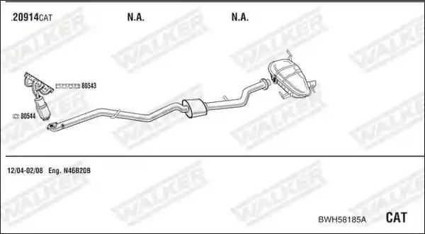 WALKER BWH58185A