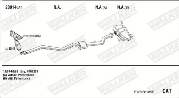 WALKER BWH58185B