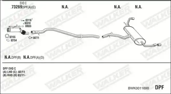 WALKER BWK001169B