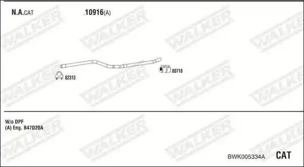 WALKER BWK005334A