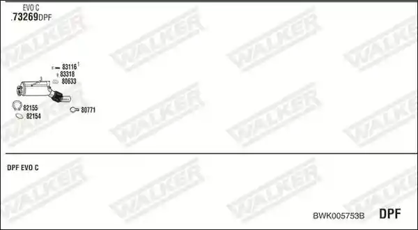 WALKER BWK005753B