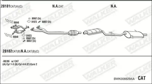 WALKER BWK008829AA