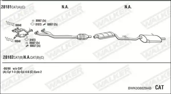 WALKER BWK008829AB