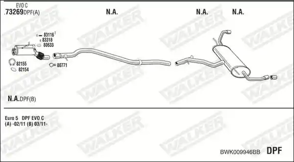 WALKER BWK009946BB
