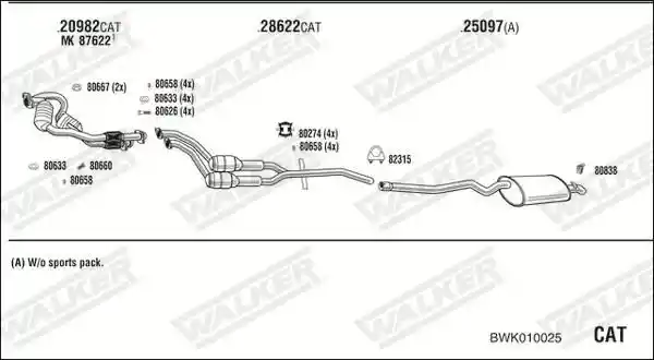 WALKER BWK010025