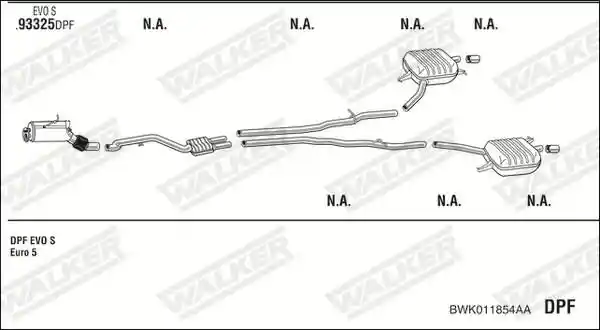 WALKER BWK011854AA