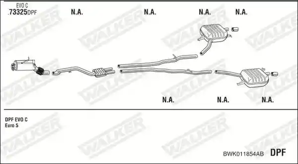 WALKER BWK011854AB