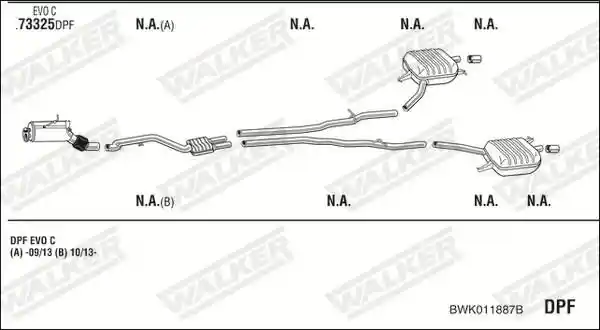 WALKER BWK011887B