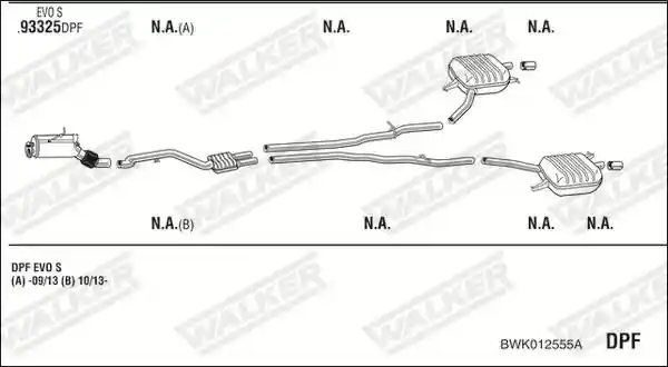 WALKER BWK012555A