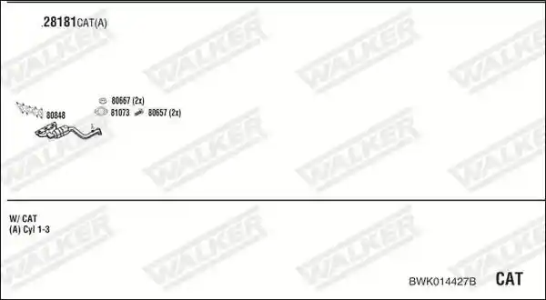 WALKER BWK014427B