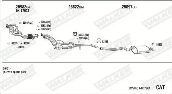 WALKER BWK014679B