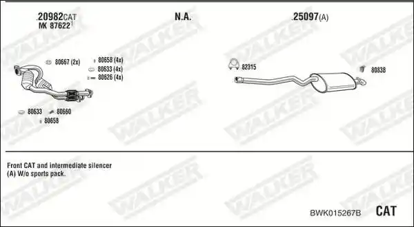 WALKER BWK015267B