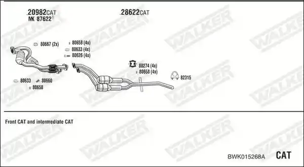 WALKER BWK015268A