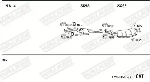 WALKER BWK015454B