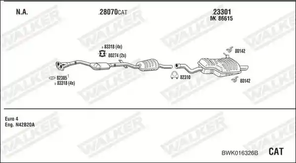 WALKER BWK016326B