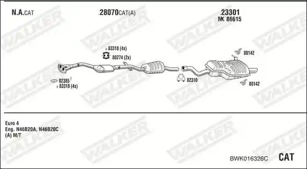 WALKER BWK016326C