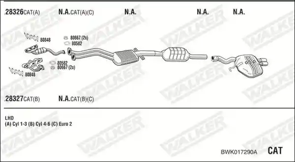 WALKER BWK017290A