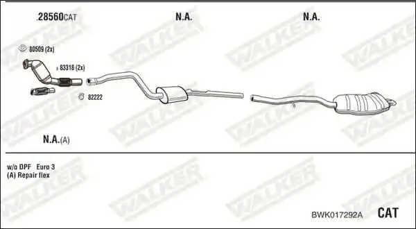 WALKER BWK017292A