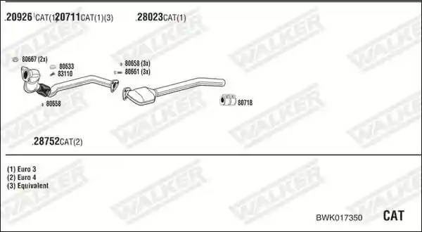 WALKER BWK017350
