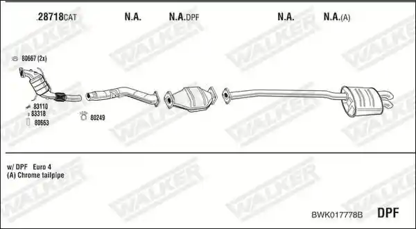 WALKER BWK017778B