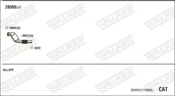 WALKER BWK017969A