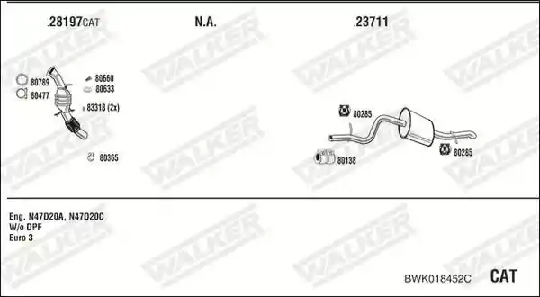 WALKER BWK018452C