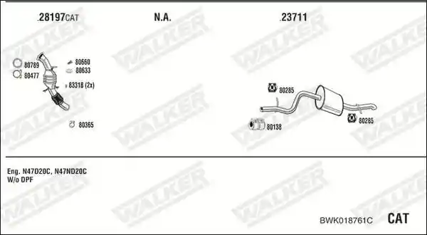 WALKER BWK018761C