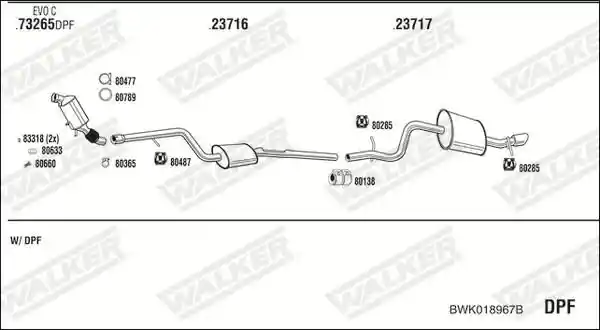 WALKER BWK018967B