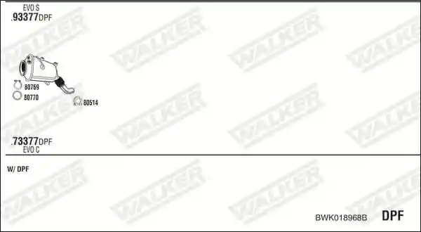 WALKER BWK018968B