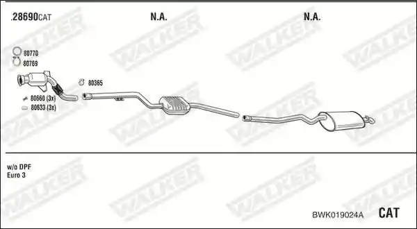 WALKER BWK019024A