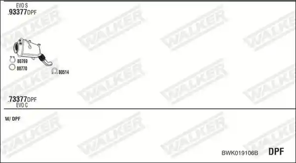 WALKER BWK019106B