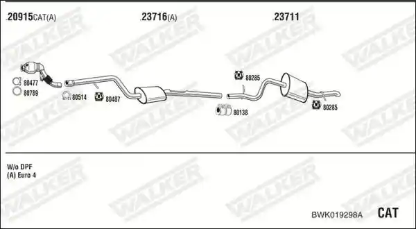 WALKER BWK019298A